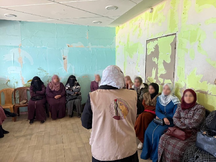 جمعية الدراسات النسوية التنموية الفلسطينية تعقد جلسة توعية حول العنف المبني على النوع الاجتماعي